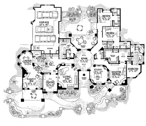 Gothic Mansion Floor Plans - floorplans.click