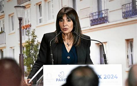 Paris 2024 Anne Hidalgo Veut Se Baigner Dans La Seine Juste Avant Les