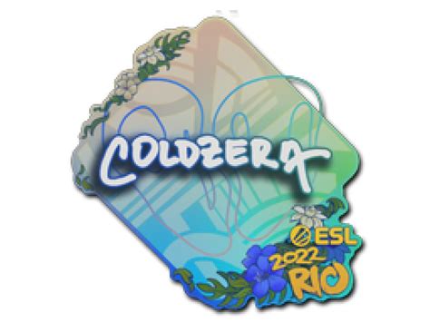 Sticker Coldzera Rio 2022 CS GO Buy Sell On Market CS GO