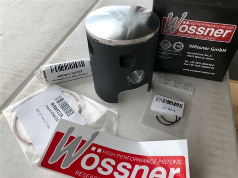 1973 1981 Maico 250 MC GS Wossner Piston Kit 67 93 Mm Piston 68 00 Bore