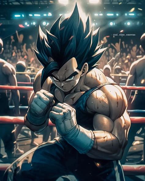 Gohan Ready To Fight To Mma Competition Fight Gohan Anime Dragon Ball