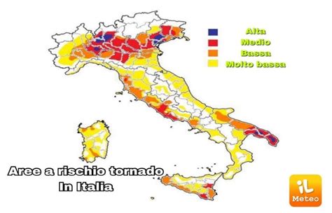 Meteo Arrivano I Tornado In Italia La Mappa Delle Aree Pi A Rischio