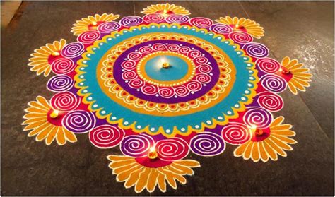 Diwali 2021 Easy To Create Rangoli Designs That Will Boost Your Diwali