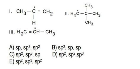 Indique La Hibridaci N De Los Tomos De Carbono Se Alando En Cada