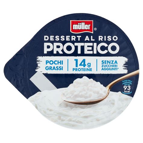 M Ller Dessert Al Riso Proteico G Carrefour