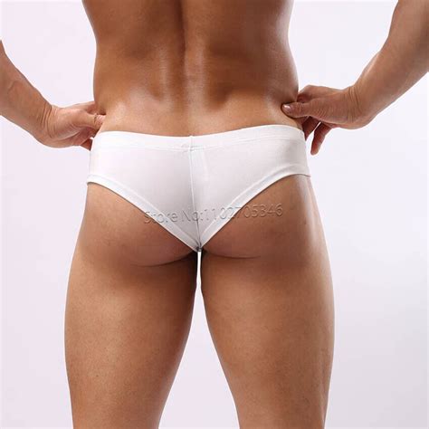 Cheeky Men S Soft Briefs Pouch Bikini Panties Stretchy Beach Tangas Underwear EBay