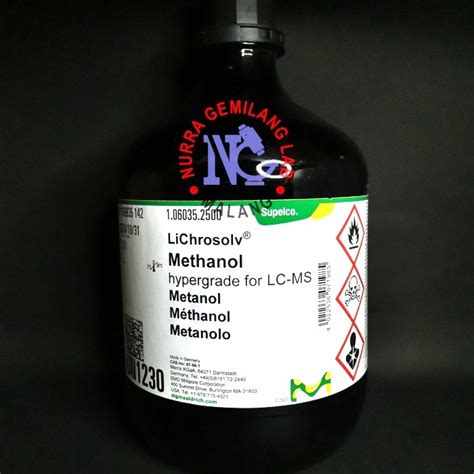 Jual Methanol Hypergrade For Lc Ms L Merck Kota