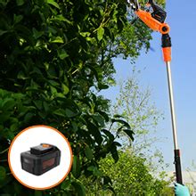 Garcare Cordless Pole Hedge Trimmer In Telescopic Hedge Trimmers