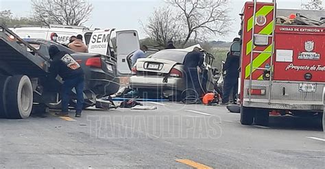 Hoy Tamaulipas Accidentes En Tamaulipas Encontronazo En La Carretera Reynosa San Fernando Deja