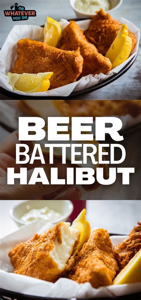Beer Battered Halibut And Chips Beer Battered Halibut Beer Batter