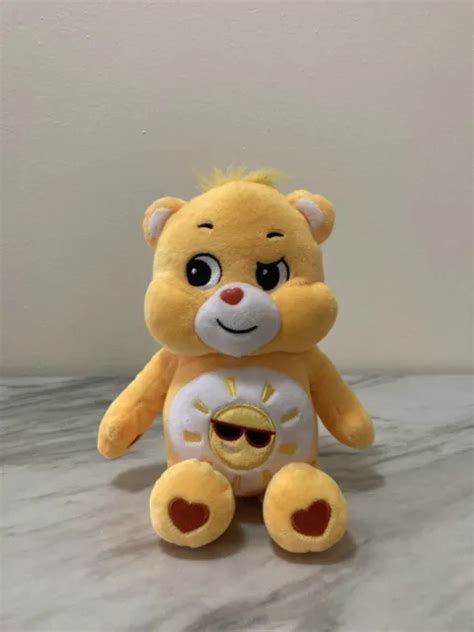 Care Bears Plush Yellow Sunshine Funshine Bear Picclick Uk