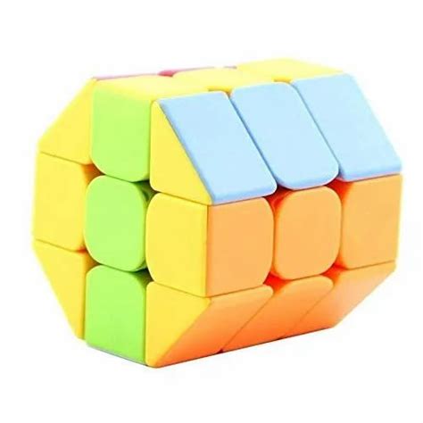 D Eternal Octagonal Barrel High Speed Cube 3x3 Magic Cube 3x3x3 पजल