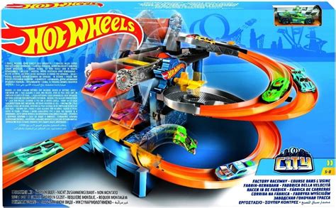 Hot Wheels Fabryka Wy Cig W Zestaw Fdf Mattel Oficjalne Archiwum Allegro