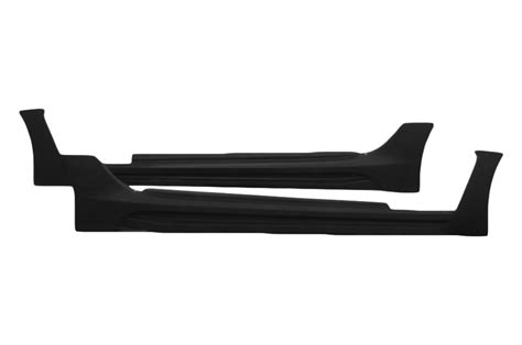 Duraflex 113937 W 1 Style Fiberglass Side Skirts Unpainted