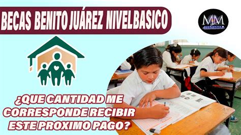 BECAS BENITO JUÁREZ NIVEL BÁSICO MONTO QUE TE TOCA RECIBIR EN ESTE