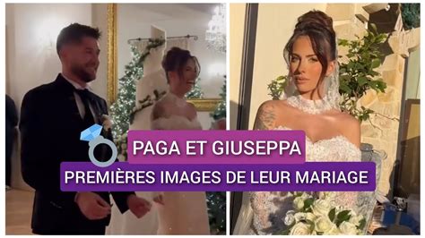 PAGA ET GIUSEPPA MARIAGE LES PREMIÈRES IMAGES YouTube