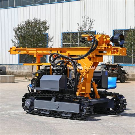 Ground Screw Anchor Pile Drill Foundation Excavator Screw Pile Driver Piling Rig For