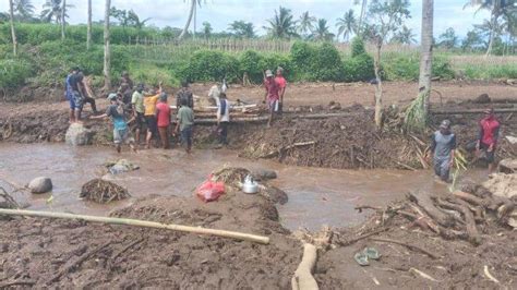 Dampak Banjir Bandang Jember, 500 KK di Jambesari Bondowoso Kesulitan ...