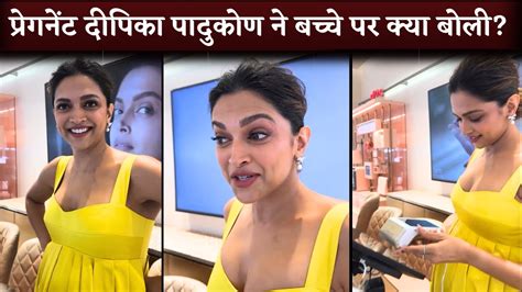 Pregnant Deepika Padukone First Public Appearance After Pregnancy