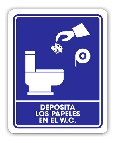 Señalamiento Deposita Los Papeles En El W c 25x35