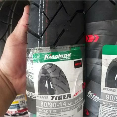 Jual Ban Belakang Tubeless Kingland King Tiger Crt Ukuran