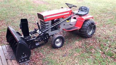 1972 Massey Ferguson Mf 14 Tractor Youtube