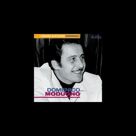 Альбом Domenico Modugno I grandi successi originali Domenico