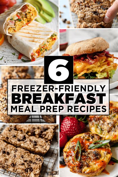 6 Freezer Friendly Breakfast Meal Prep Recipes The Real Food Dietitians