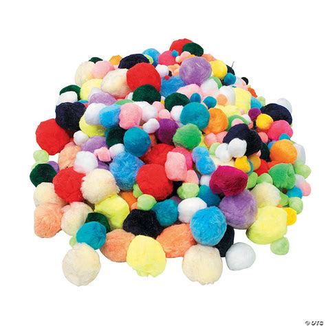 1 Lb. of Pom-Poms | Oriental Trading