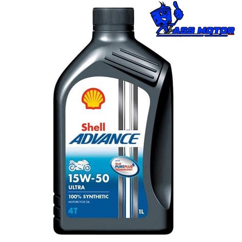 Jual SHELL ADVANCE ULTRA 15W 50 1 L MANUAL DI JAMIN ASLI 1000 SHELL