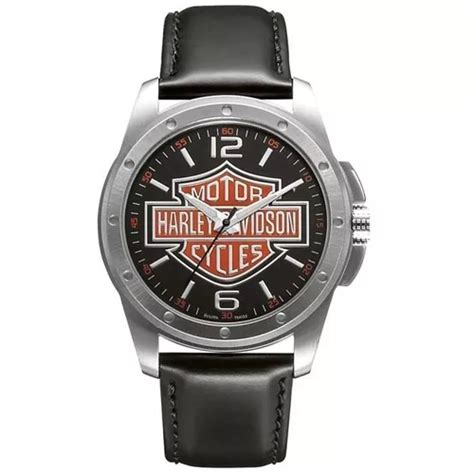 Rel Gio Bulova Masculino Wh T Harley Davidson Original