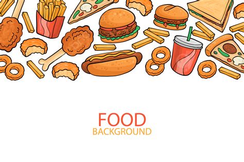 Fastfood Fast Food Background Template Download on Pngtree