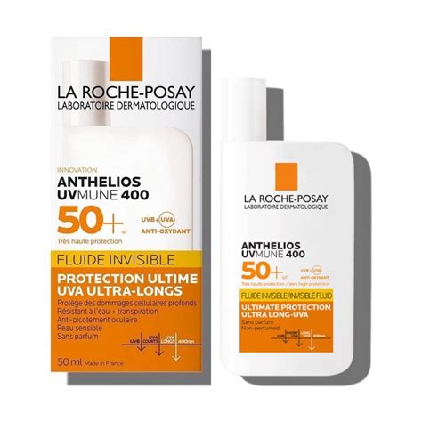 Kem Chống Nắng Dạng Sữa La Roche Posay Anthelios Uv400 Fluide Invisibl