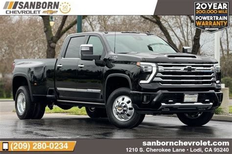 New 2024 Chevrolet Silverado 3500 HD High Country DRW Crew Cab In Lodi