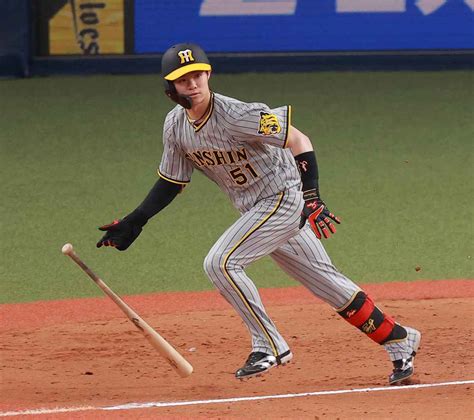 【阪神】wbc後初出場の中野拓夢が2打席目で左前打 〝チカナカ〟で好機拡大 イザ！