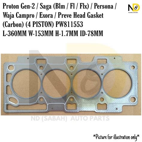 Proton Gen Saga Blm Fl Flx Persona Exora Preve Waja