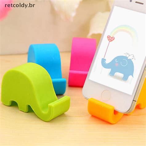 retcoldy 2 Pçs Suporte Universal Bebê Elefante Bonito Telefone Celular