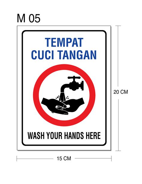 Tanda Masuk Tanda Tunai Dilarang Merokok Sign Tanggalkan Kasut Lazada