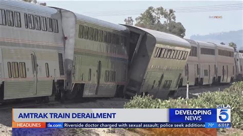 Passengers Injured When Amtrak Train Derails After Hitting Truck In