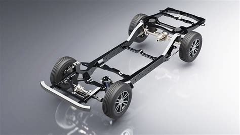 Toyota Land Cruiser Prado Chassis System D Model Rigged Cgtrader