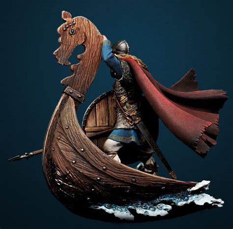 Drakkar Raider Ad 750 Sv 11 54 Mm 132 The Vikings Miniaturas