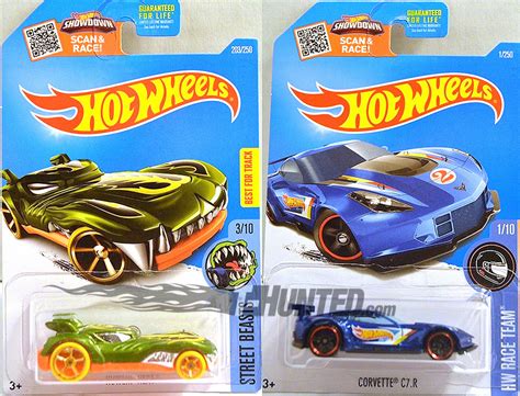 T Hunted O lote N da linha básica Hot Wheels de