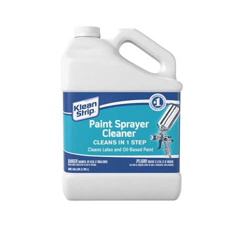 Klean Strip 1 Gal Paint Sprayer Cleaner Gkps750 The Home Depot