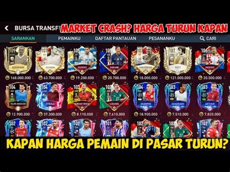 Kapan Harga Pemain Di Market Fifa Mobile Turun Market Crash