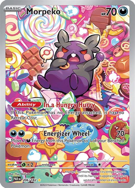 Morpeko Sv Paradox Rift Pokemon