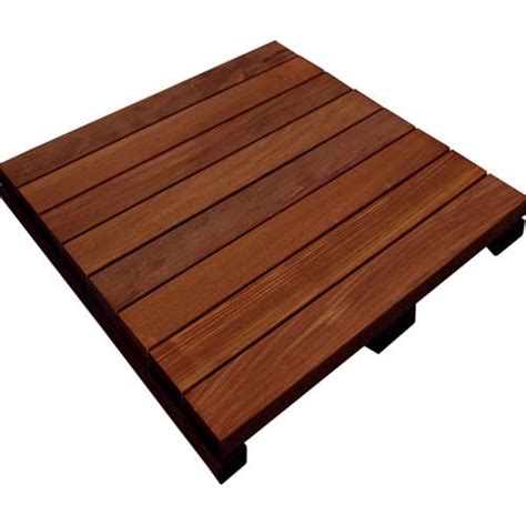 Ipe Deck Tiles 24 x 24 - Smooth | Advantage Lumber