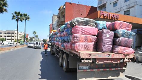 Casablanca des parkings pour poids lourds et une meilleure fluidité de