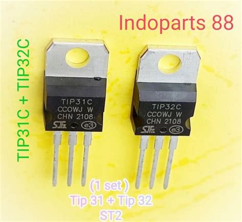 1set TIP 31 TIP32 TRANSISTOR TIP31 TRANSISTOR TIP32 TIP31C TIP32C