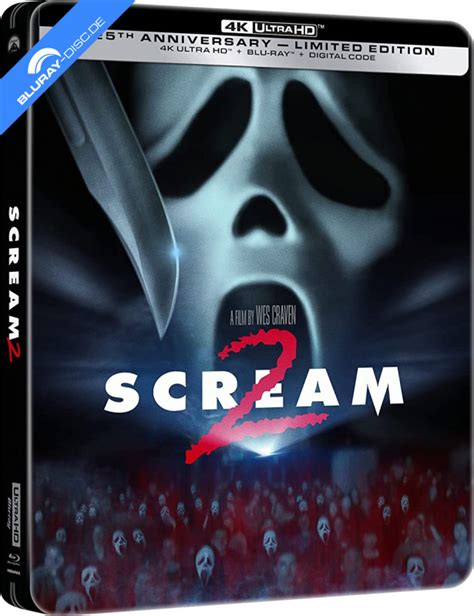 Scream 2 1997 4k 25th Anniversary Edition Limited Edition Steelbook