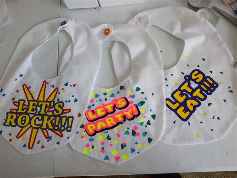 Fnaf Chica Set Of Three Cosplay Bibs Etsy